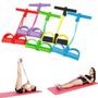 Imagem de Extensor Para Exercicio Fisico Elastico Ginastica Academia resistência 4 tubos RX