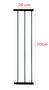 Imagem de Extensor Prolongador De 20-70 Cm Para Portão Grade Pet 80CmB