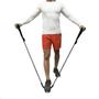 Imagem de Extensor Push Médio - Elástico ginástica musculação Pilates com pegador