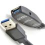 Imagem de Extensor USB 3.0 Ativo com Repetidor A Macho X A Fêmea 5 Metros