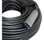 Imagem de Extensor Usb 3.0 Ativo Macho X Fêmea Fibra Óptica 50 Metros