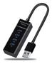 Imagem de Extensor Usb Hub 3.0 4 Portas Cabo Regua High Speed 