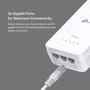 Imagem de Extensor WiFi Powerline TP-Link TL-WPA8631P KIT AV1300 - Velocidade de até 1300 Mbps