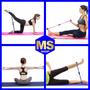 Imagem de Extensores Elásticos Ginástica Academia Exercício Casa Fit