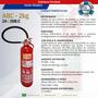 Imagem de Extintor Incêndio Pó ABC 2kg com Mangueira e Suporte de Parede (2A 20BC) - 5 Anos de Validade Resil