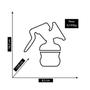 Imagem de Extrator Leite Lotus Manual Philips Com Reservatório 125Ml