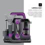 Imagem de Extratora Portátil 3 Em 1 WAP SPOTCLEANER W3 Cinza/Roxo 220v