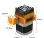 Imagem de Extrusora MK8 Completa Motor e Acessórios 12V 40W