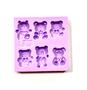 Imagem de F1349 molde de silicone ursinhos confeitaria biscuit
