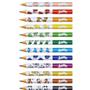 Imagem de Faber-Castell 12.3012AP EcoLápis Triangular Jumbo - Lápis de Cor, Apontador incluído com Depósito, 12 Cores