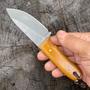 Imagem de Faca Artesanal ES Mini - EDC - Bushcraft - Sobrevivência - Faca Pequena - Eliandro  Facas Artesanais