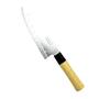 Imagem de Faca Asia Santoku 7 C/Furos Aço Inox Multiuso Sushi Sashimi