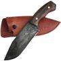 Imagem de Faca Coreadeira de Tala Forjada 6mm Full Tang 6" Aço Carbono 5160 Fosfatizado Artesanal Pequena