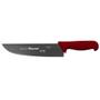 Imagem de Faca de Carne Para Refile de Mesa Lâmina Reta Larga 10'' Com Cabo Vermelho (BKR303-10) - Starrett
