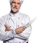 Imagem de Faca de Cozinha KUMA Multiuso 20cm - Aço 3Cr13 e Alça Ergonômica