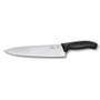 Imagem de Faca do Chef Victorinox Swiss Classic com sulcos 25 cm Preta