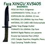 Imagem de Faca Esportiva Aço Inox Com Cabo Baioneta Emborrachado E Bainha Rígida Plástica Pesca Mergulho Xingu XV3405