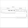 Imagem de Faca Fatiar / Picar Chef Century 7" Tramontina - 24024/107