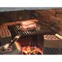 Imagem de Faca Gaúcha Churrasco 8" Inox Cabo Curvo Chifre Madeira Osso