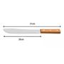 Imagem de Faca Inox para Cozinha p/ Carnes com Cabo Madeira 8" / 31cm