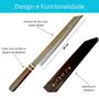 Imagem de Faca Japonesa Sashimi Sushi 11P Inox 3mm Personalizada