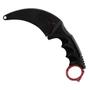 Imagem de Faca Karambit Lâmina Curva KM002 Albatroz Aço Inox 19cm - Várias Cores