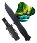 Imagem de Faca  Multiuso Com Bainha Equipada Com Quebra Vidro Caça, pesca Cozinha DYKD15