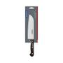 Imagem de Faca Santoku Tramontina Inox Polywood 7" Castanho