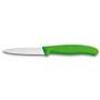 Faca Swiss Classic 8 Cm Lâmina Serrilhada Verde Victorinox Imagem de Faca Swiss Classic 8 Cm Lâmina Serrilhada Verde Victorinox