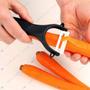 Imagem de Facas de cozinha aço inoxidável 6 pçs conjuntos cutelo corte utilitário chef faca tesoura descascador frutas slicer peix
