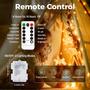 Imagem de Fairy String Lights litogo 10 m 100 LED com controle remoto, pacote com 6