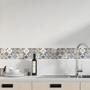 Imagem de Faixa Adesiva Decorativa Vinil 100 X 15 cm Decoração Papel de Parede Cozinha