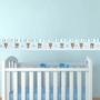 Imagem de Faixa Adesiva Ursinho Azul, infantil,Bebe, 10 m x 15cm