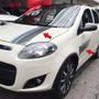 Imagem de Faixa Blue Edition Fiat Palio Sporting  2015 Adesivo Grafite