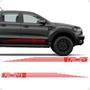 Imagem de Faixa Compatível C/ Ranger Fx4 2023 Vermelho Com Verniz
