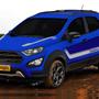 Imagem de Faixa Compatível Ecosport Freestyle Adesivo Decorativo Prata