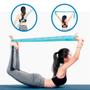 Imagem de Faixa de Alongamento para Pernas e Panturilha Fisioterapia Yoga Fitness Ginastica e Academia