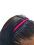 Imagem de Faixa de cabelo elástico tiara unissex colorida neon- 4un