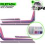 Imagem de Faixa Decorativa Cabine Scania 113 1994 a 1997 Rosa Pink Roxo T/R