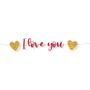 Imagem de Faixa Decorativa I Love You- 1 Unidade - Cromus - Rizzo