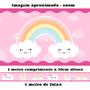 Imagem de Faixa Decorativa Papel De Parede Chuva De Amor Infantil quarto Bebê