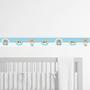 Imagem de Faixa Decorativa Urso Príncipe Azul Claro Infantil quarto Bebê Adesivo de Parede