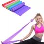 Imagem de Faixa Elástica para  Exercícios Fisioterapia colorida 