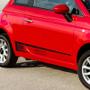 Imagem de Faixa Fiat 500 Sport Adesivo Preto Lateral Personalizado Par