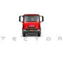 Imagem de Faixa Frontal Iveco Tector 170e22 11/ Adesivo Cinza Genérico