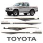 Imagem de Faixa Hilux Adesivo Lateral 1992/04 + Faixa Traseira Toyota