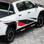 Imagem de Faixa Hilux Gr Toyota Gazoo Racing 2018 2019 Adesivo Lateral