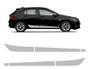 Imagem de Faixa Lateral Onix Hatch Turbo 2020 2021 2022 Adesivo Prata