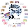 Imagem de Faixa Tiara Com Laço Para Maquiagem Skin Care Cabelo Make Up