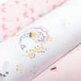 Imagem de Faixa Umbilical Rosa Kit Com 3 Pçs Papi